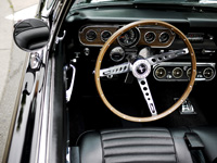 1960s Ford Mustang dashboard